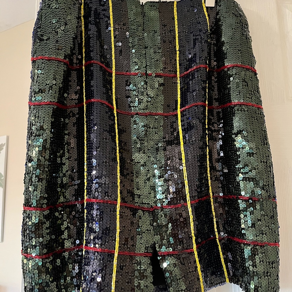 Sequin Pattern Skirt - image 4